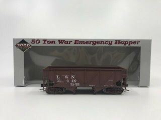 Proto 2000 23828 Ho Scale L&n 50 Ton War Emergency Hopper 31670 Ln/box