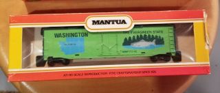 Mantua Train Ho Scale Commemorative State Box Car Washington Mmp711 - 42