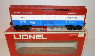 Lionel O Gauge Post Office Car 6 - 9708 (blt - 72)