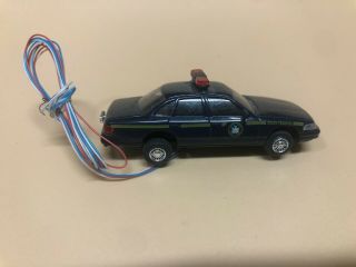 Busch Ho Scale Ford Crown Victoria State Trooper Car With Lights