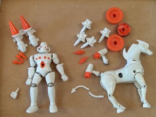 Vintage Micronauts Force Commander And Oberon