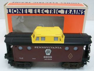 Lionel 6 - 6908 Pennsylvania N5c Porthole Caboose Ln/box