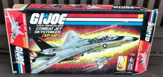 Vintage Hasbro 1983 Gi Joe Combat Jet Skystriker Xp - 14f Box Only