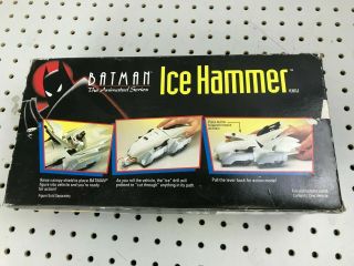 Batman The Animated Series Ice Hammer Vehicle Blasting Drill in Orig Box 3