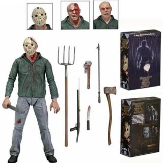 Neca Friday The 13th Part 3 Iii 3d Jason Voorhees Ultimate 7 " Action Figure 18