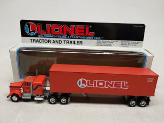 Vintage Lionel Tractor And Trailer O Gauge Train Freight Car 6 - 12725