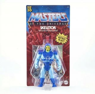 Moc Masters Of The Universe Origins Skeletor Action Battle Figure 2020 Unpunched