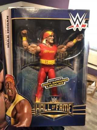 Wwe Elite Hulk Hogan Figure Wwf Hall Of Fame Target Exclusive Hof Hulkamania