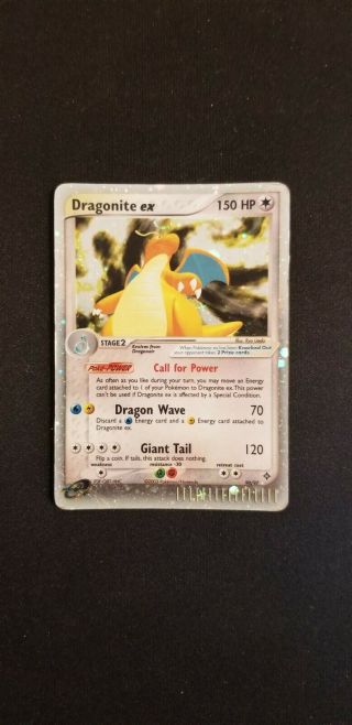 Dragonite Ex 90/97 Dragon Rare Holo Pokemon Card