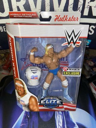 Wwe Mattel Elite Ringside Rsc Hulk Hogan American Made Exclusive Read