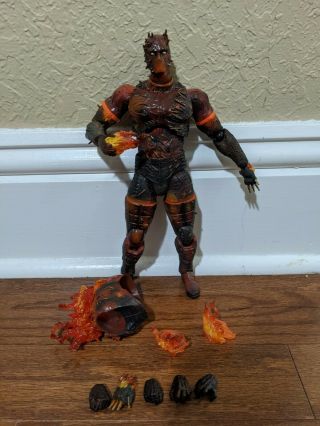 Metal Gear Solid Man On Fire Play Arts Kai Figure Authentic