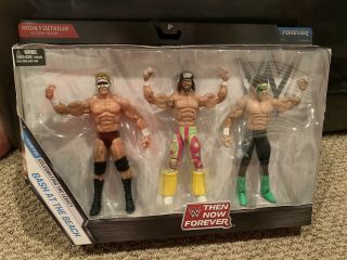Wwe Wcw Wrestling Figures Sting Lex Luger Macho Man Then Now Forever