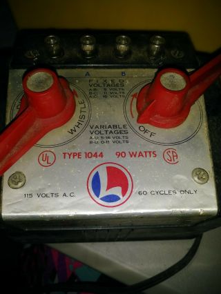 Lionel Postwar Type 1044 Transformer 90 Watts