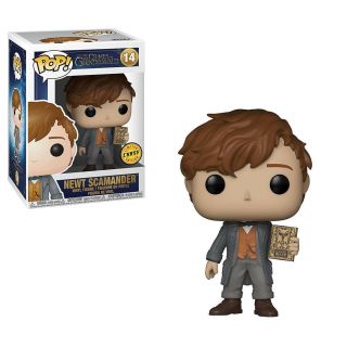 Funko - Pop Movies: Fantastic Beasts 2 - Newt 14 Limited Chase Edition