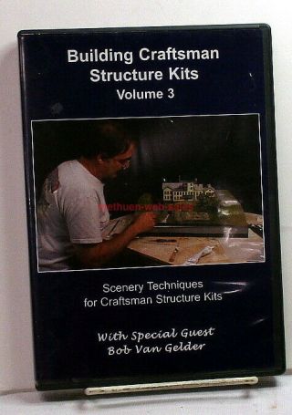 Dvd Building Craftsman Structure Kits Vol.  3 Scott Mason W/bob Van Gelder