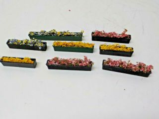 Pola Multi - Colored Flower Boxes For Windows Or Patio G Scale