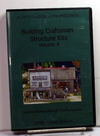 Dvd Building Craftsman Structure Kits Vol.  4 Scott Mason W/brian Nolan