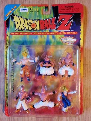 1999 Dragonball Z 2 - Inch Mini Figures - Series 18 Buu 6 Pack