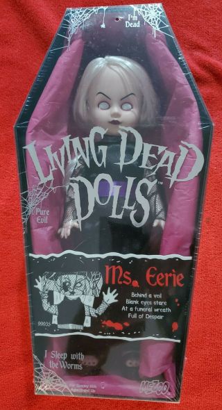 Mezco Toys Living Dead Dolls Ms Eerie Series 4 In Coffin