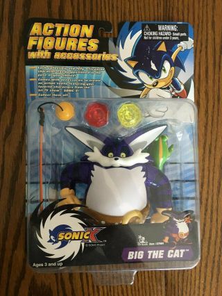 Big The Cat 5 " - Sonic X - Toy Island