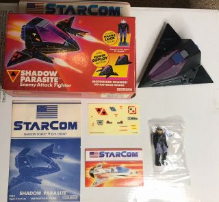 Starcom Shadow Parasite Contents Sticker Sheet 1986