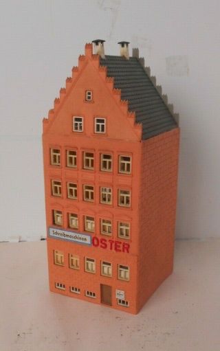 Vintage Faller Ho City Row House Building From 901 Kit