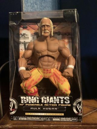 Wwe Ring Giants Hulk Hogan 14 " Poseable Action Figure Jakks Pacific