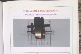 Lionel Parts The 1662m - 1 Motor Armature (om - 16)