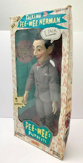 Vintage 1987 Pee Wee Herman Talking Doll