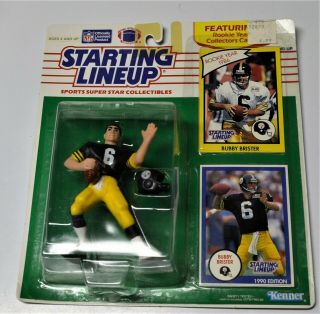 1990 Nfl Kenner Starting Lineup Bubby Brister Pittsburgh Steelers