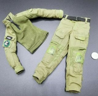 1:6 Soldier Story Fbi Hrt Uniform W/ Patches 12 " Gi Joe Dragon Bbi Swat Police