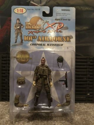 The Ultimate Soldier 1:18 Xtreme Detail 101st Airborne Corporal Mansfield