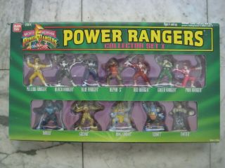 1994 Ban Dai Mighty Morphin Power Rangers Collector Set I Rare Vintage S&h