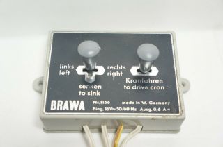 Brawa Ho Scale/oo Gauge Crane Controller 1156 For Containerkran 1161