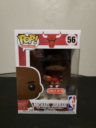 Funko Pop 56 Nba Michael Jordan Chicago Bulls Rookie Jersey 23