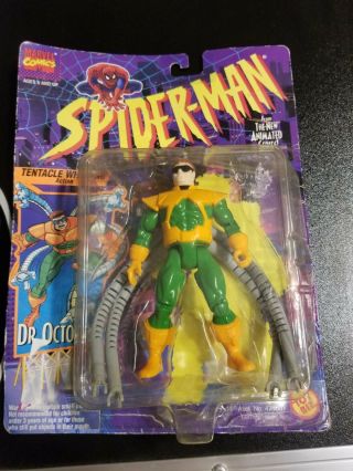 1994 Toybiz Spider - Man Animated Series Action Figure: Dr Octopus,