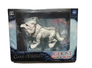 Loyal Subjects Game Of Thrones Action Vinyls Hot Topic Dire Wolf Ghost Glow Gitd