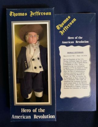 Vintage Heroes Of The American Revolution Complete Set Of 9 Nib See Bonus
