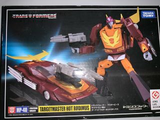 Takara Transformers Masterpiece Mp - 40 Targetmaster Hot Rodimus Misb Hot Rod