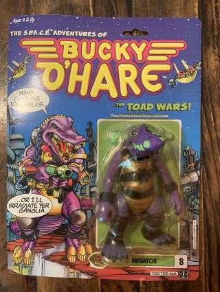 Bucky O Hare Al Negator Moc Action Figure Vintage 1990s Toy