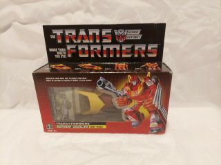 Transformers G1 Vintage Reissue Hot Rod Walmart Exclusive Factory