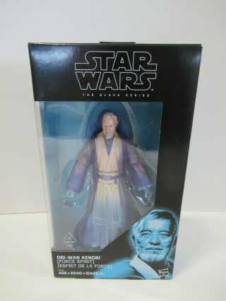 Obi - Wan Kenobi (force Spirit) Star Wars Black Series Figure Hasbro Nib Zq