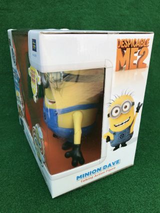 Despicable Me 2 Minion Dave talking laughing action figure by Thinkway Toys 3