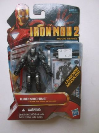 Hasbro: Iron Man 2 Movie Series War Machine 12,  New/unopen,  2010