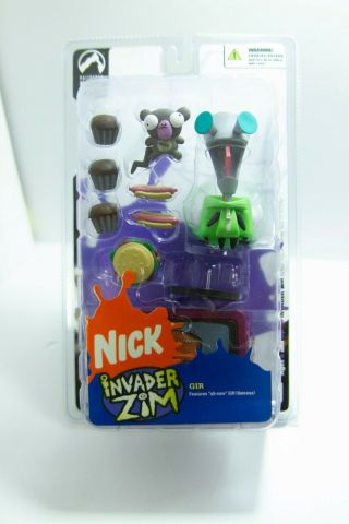 - Invader Zim Gir Hot Topic Exclusive Palisades Series 2 Moc Action Figure