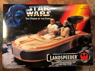 Star Wars Power Of The Force Landspeeder Kenner,  1995 Rebel Alliance 69770