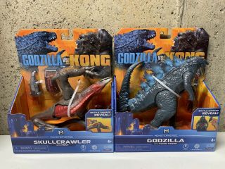 Godzilla Vs King Kong Skull Crawler Radio Tower 2x Playmates Walmart Exclusive