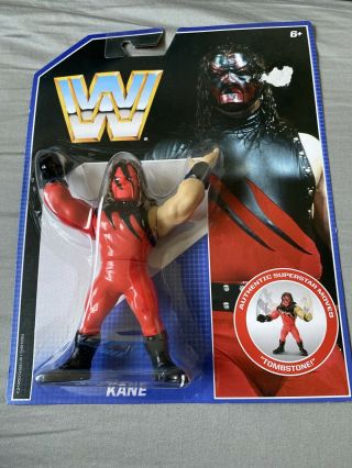 Wwe Mattel Retro Kane 2017 Wrestling Figure Hasbro Wwf Wcw Nxt Wrestlemania