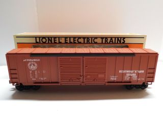 O Scale - Lionel - Baltimore & Ohio Double Door Box Car Train B&o 6 - 17209