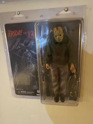 Neca 8 " Friday The 13th Part 3 - D Jason Voorhees Figure Retro - Style Clothed Doll